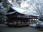 世界遺産・京都・賀茂別雷神社(上賀茂神社)舞殿（橋殿）