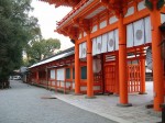 世界遺産・京都・賀茂御祖神社（下鴨神社）楼門東西廻廊２