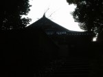 姫路・逆光で写りが悪い円教寺寿量院