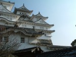 世界遺産・特別史跡・姫路城・ニの櫓からみる天守閣