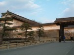 特別史跡・大阪・大阪城・千貫櫓櫓と大手門の塀