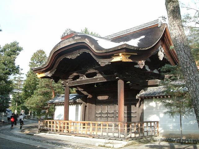 重要文化財・大徳寺勅使門の写真の写真