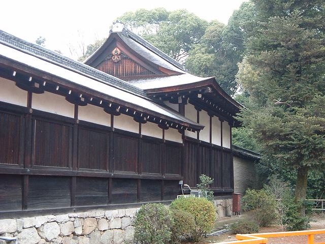 世界遺産・京都・下鴨神社・中門東回廊と東御料屋の写真の写真