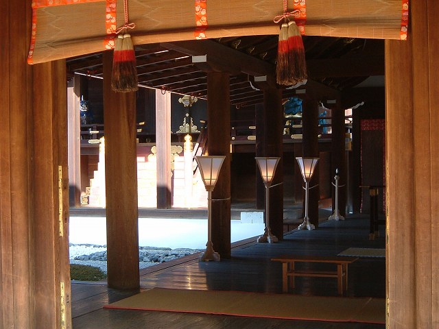 世界遺産・京都・国宝・賀茂御祖神社（下鴨神社）西本殿の写真の写真