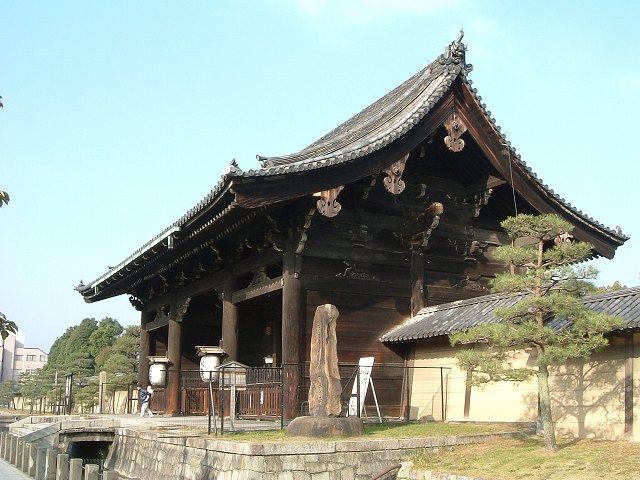世界遺産・京都・教王護国寺南大門の写真の写真