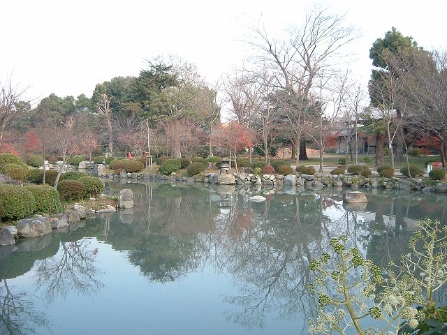 世界遺産・京都・東寺・瓢箪池の写真の写真