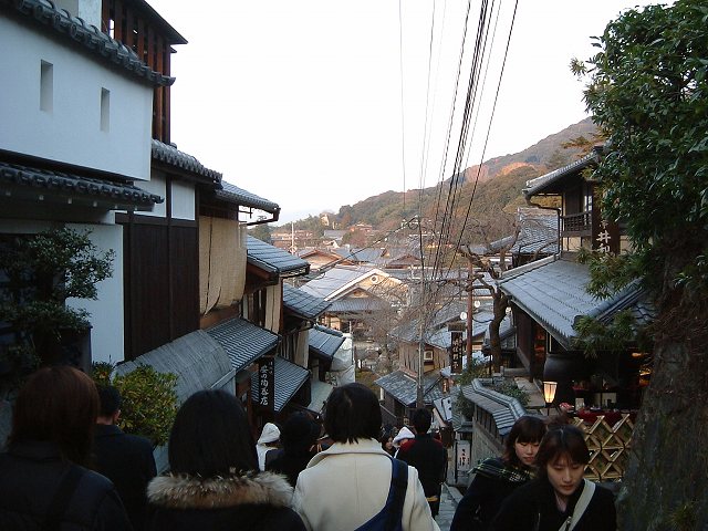京都（重要伝統的建造物群保存地区・三年坂・二年坂・一年坂）・三年坂の写真の写真