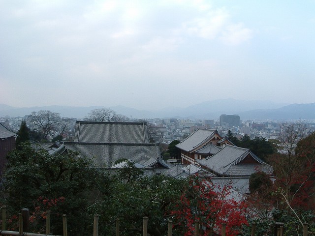 京都・知恩院からみる京都市街の写真の写真