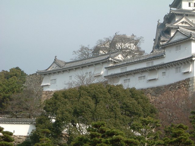 世界遺産・特別史跡・姫路城・リの二渡櫓とリの一渡櫓の写真の写真