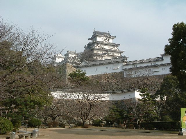 世界遺産・特別史跡・姫路城・上山里丸と備前丸の櫓群と天守閣の写真の写真