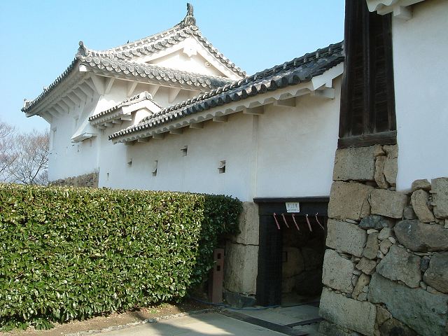 世界遺産・特別史跡・姫路城・ほの門とイの渡櫓の写真の写真