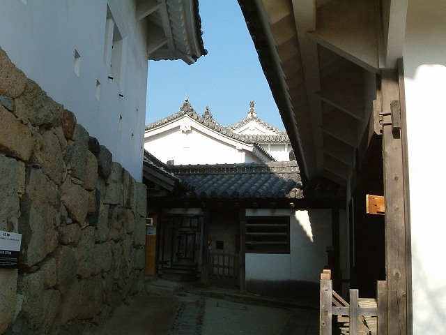世界遺産・特別史跡・姫路城・まるで迷宮の写真の写真