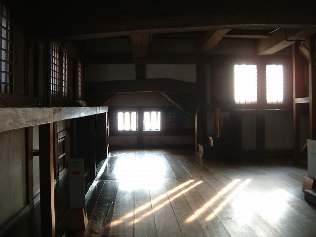 世界遺産・特別史跡・姫路城・天守閣の内部の写真の写真