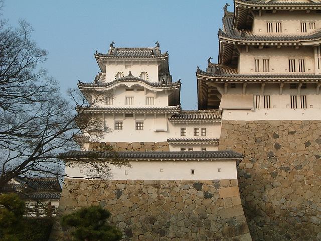 世界遺産・特別史跡・姫路城・西小天守とニの渡櫓の写真の写真