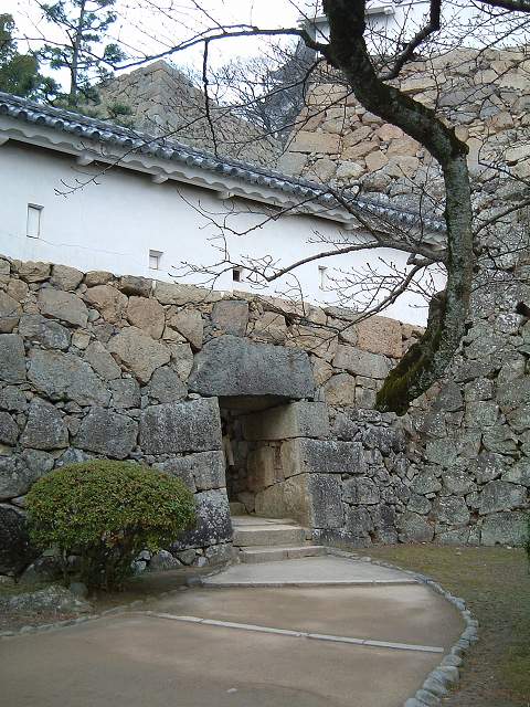 世界遺産・特別史跡・姫路城・るの門の出口の写真の写真