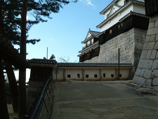 松山・松山城・紫竹門東塀の写真の写真