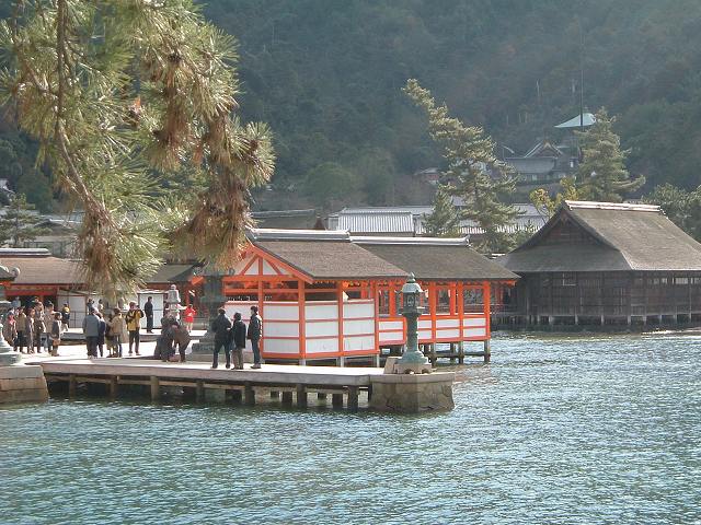 世界遺産・宮島・厳島神社・平舞台と社殿の写真の写真