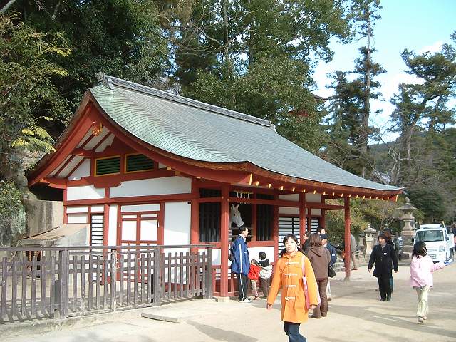 世界遺産・宮島・厳島神社・神馬屋の写真の写真