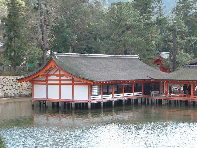 世界遺産・宮島・厳島神社朝座屋の写真の写真
