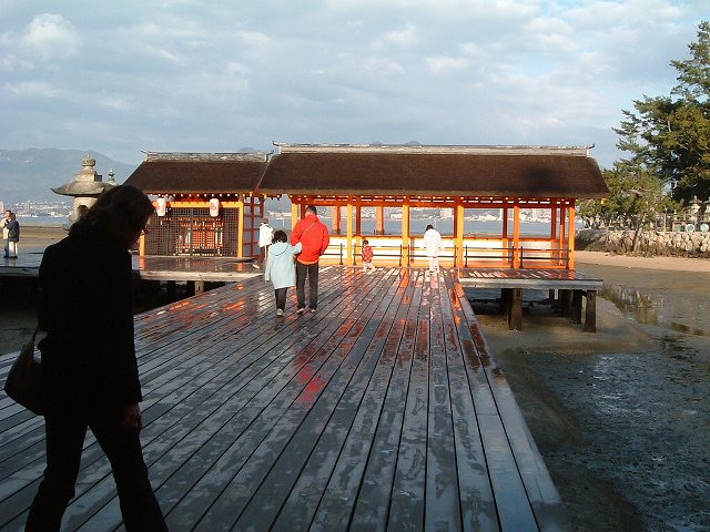 世界遺産・特別名勝・特別史跡・宮島・厳島神社１１の写真の写真