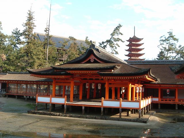 世界遺産・特別名勝・特別史跡・宮島・厳島神社１２の写真の写真