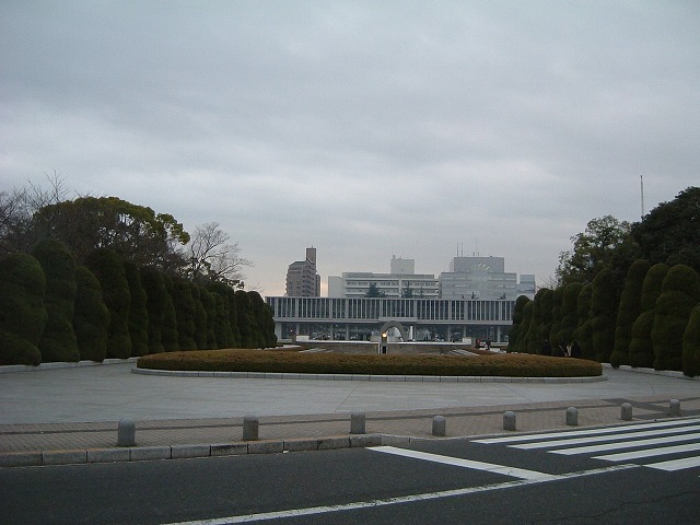 世界遺産・広島・平和公園の入り口の写真の写真