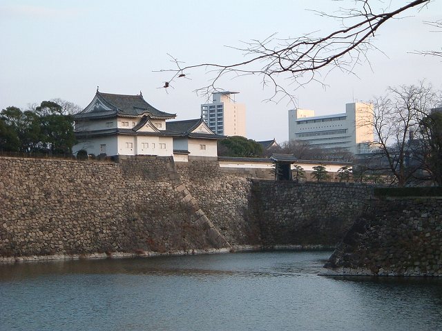 特別史跡・大阪・大阪城・多聞櫓と千貫櫓櫓の写真の写真