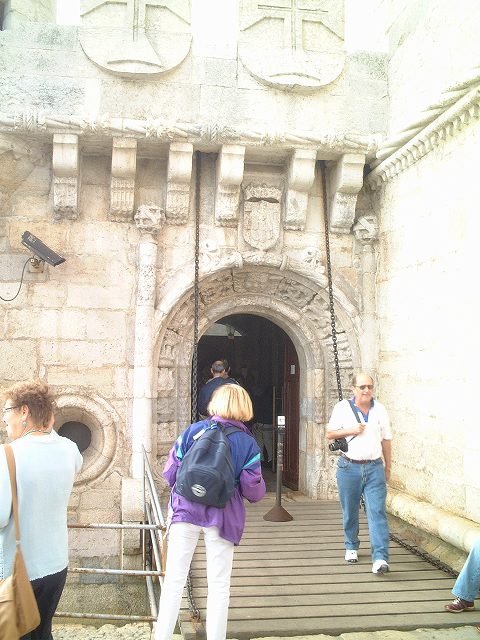 リスボン・ジェロニモス修道院の入り口の写真の写真