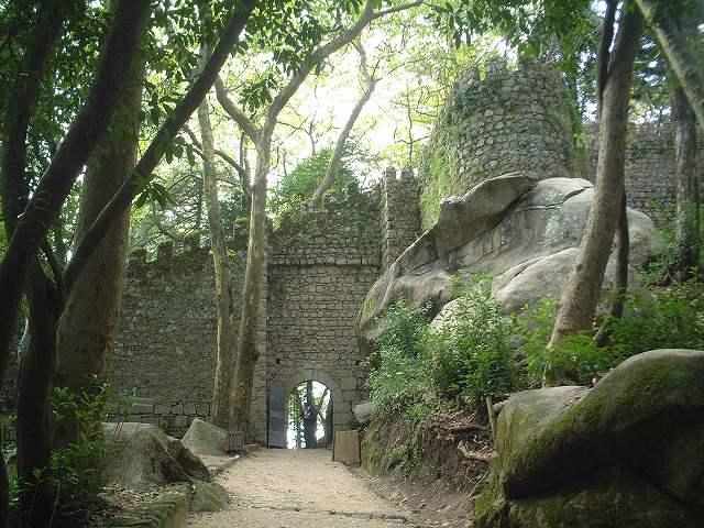 世界遺産・シントラ・ムーアの城跡の写真の写真