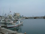 大湊・大湊港に停泊する漁船