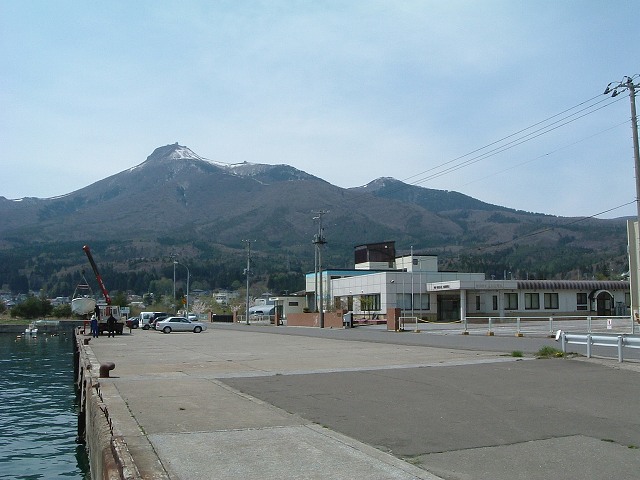 大湊・釜臥山を眺めるの写真の写真
