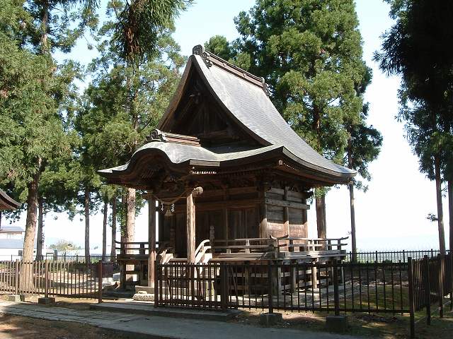 重要文化財・三輪神社境内社須賀神社本殿の写真の写真