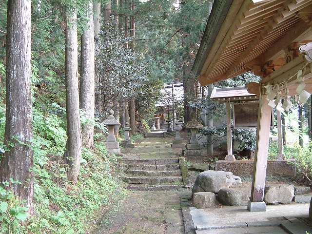 水上八幡神社・参道の写真の写真