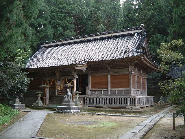 水上八幡神社・拝殿の写真の写真