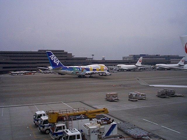 成田空港・駐機場の写真の写真
