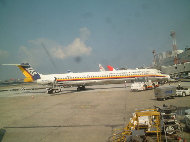 日本エアシステム・MD-81の写真の写真