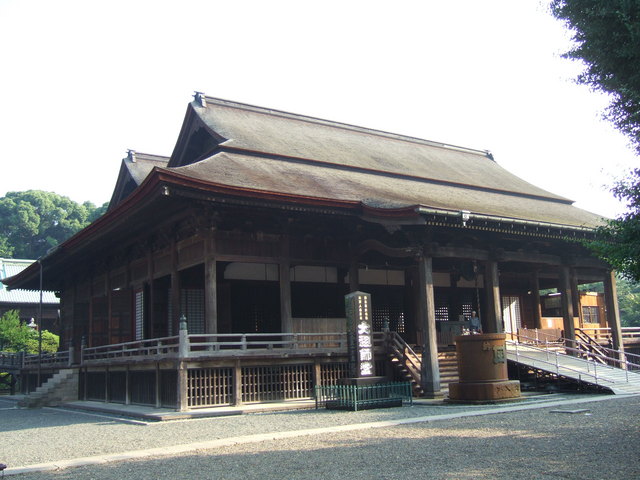 重要文化財・法華経寺祖師堂の写真の写真