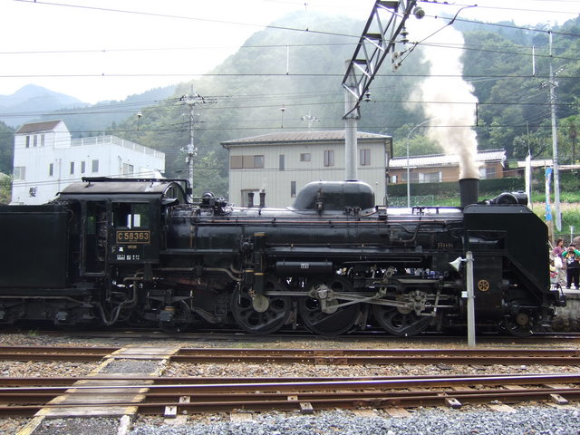 蒸気機関車(SL)のC58 １７の写真の写真