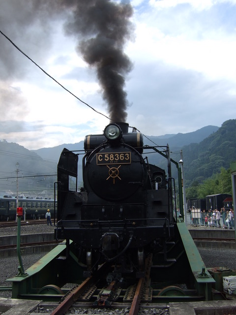蒸気機関車(SL)のC58 １０の写真の写真