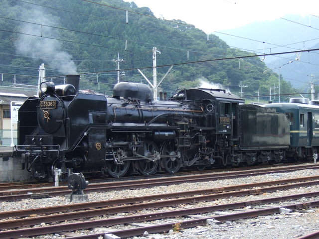 産業遺跡・蒸気機関車(SL)のC58 １の写真の写真