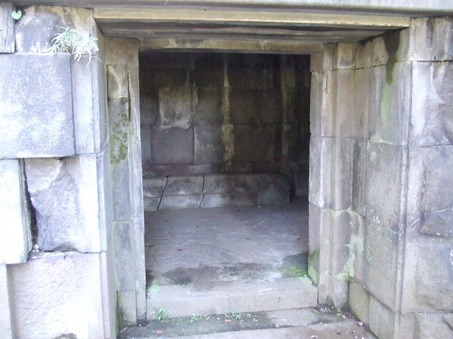 特別史跡・江戸城跡・本丸・石室の内部の写真の写真