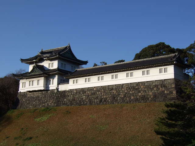 江戸城跡・西の丸・伏見櫓と多聞櫓の写真の写真