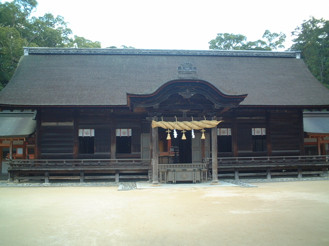重要文化財・大山祇神社拝殿の写真の写真