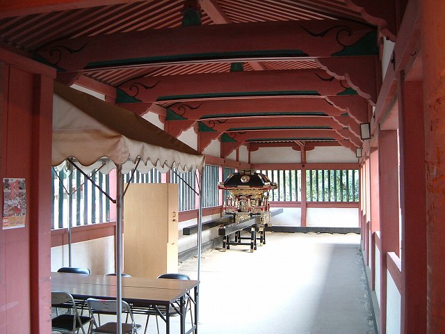 重要文化財・伊佐爾波神社・廻廊の写真の写真