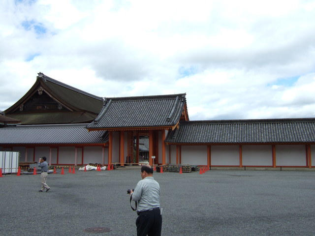 皇室遺産・京都御所・回廊と月華門の写真の写真