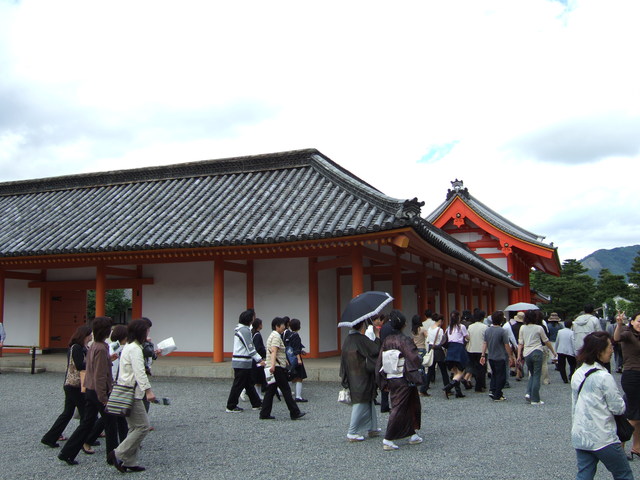 皇室遺産・京都御所・回廊の写真の写真