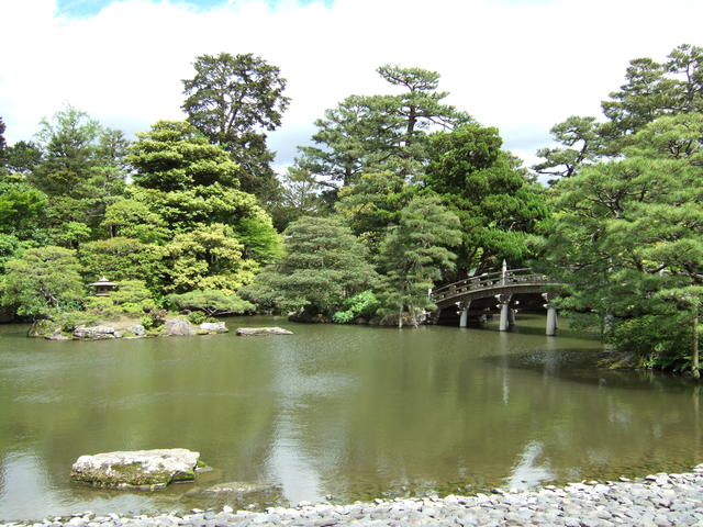 皇室遺産・京都御所・御池庭の写真の写真