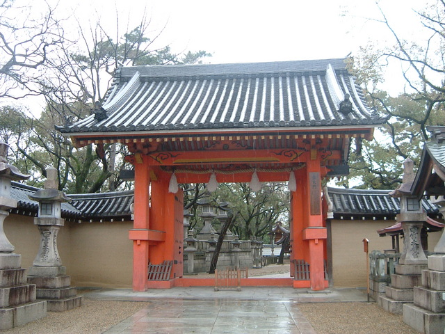 重要文化財・西宮神社表大門の写真の写真