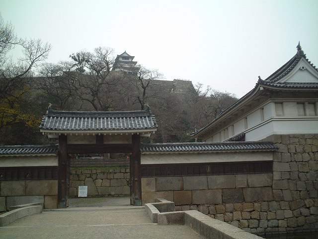 重要文化財・丸亀城大手二の門の写真の写真
