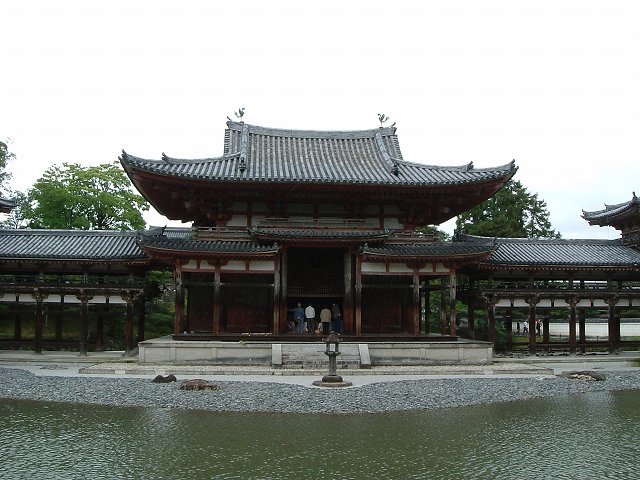 世界遺産・京都・国宝・平等院鳳凰堂中堂の写真の写真